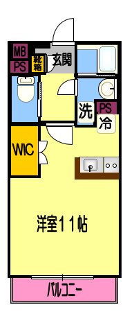 カーサ・ソラーチェの間取り