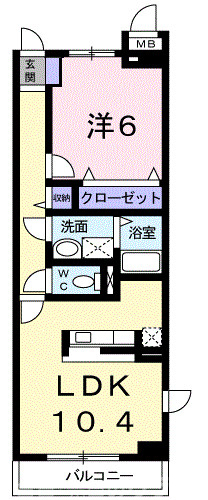 【プランドール北山の間取り】