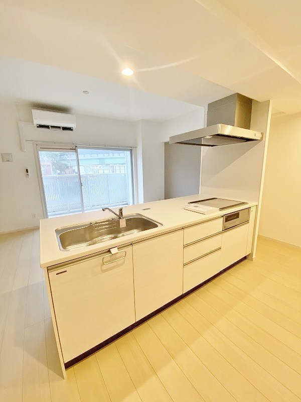 キッチン　★システムキッチングリル付き/3口コンロ★