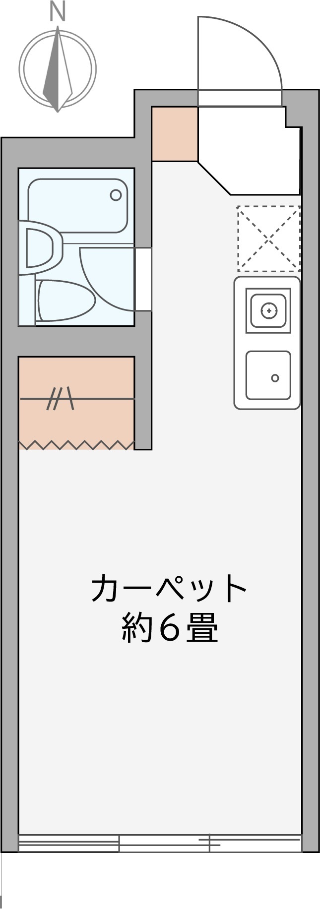 メゾン下北の間取り写真