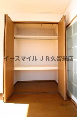 収納　たっぷりとした収納スペースです