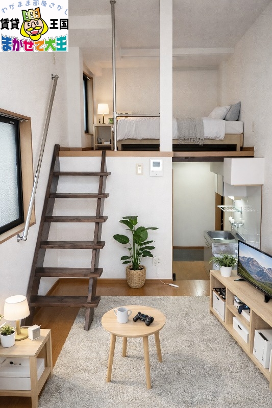 居室・リビング　家具はＣＧです