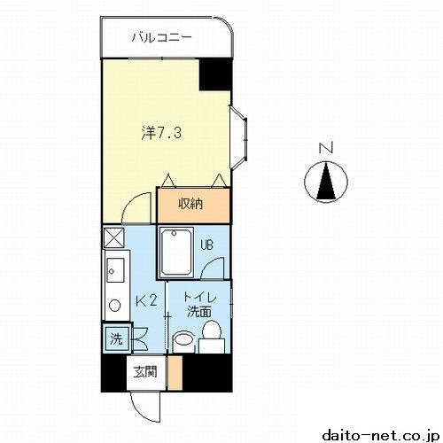 ボヌールの間取り