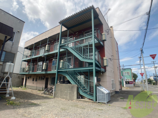 建物外観　札幌市北区新琴似一条「広井ビル」