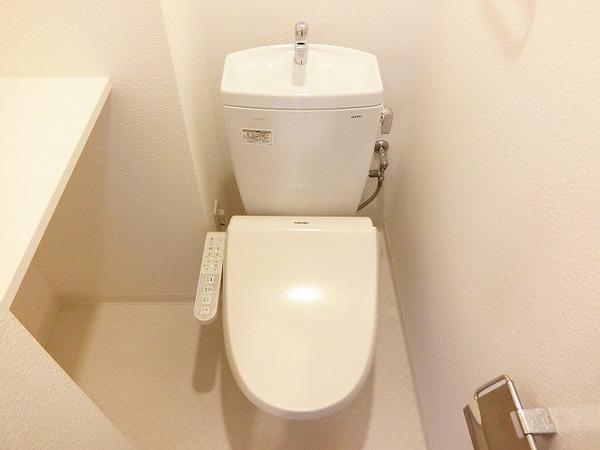 トイレ　ウォシュレット！
