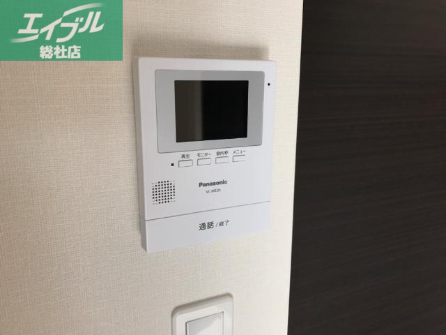 セキュリティ　カメラ付インターホン（イメージ）