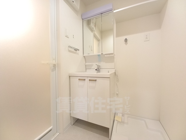 洗面設備　203号室写真