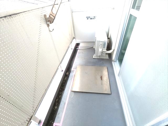 バルコニー　南向きのバルコニー