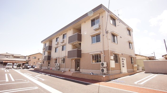 建物外観　SECOMセキュリティ付アパート