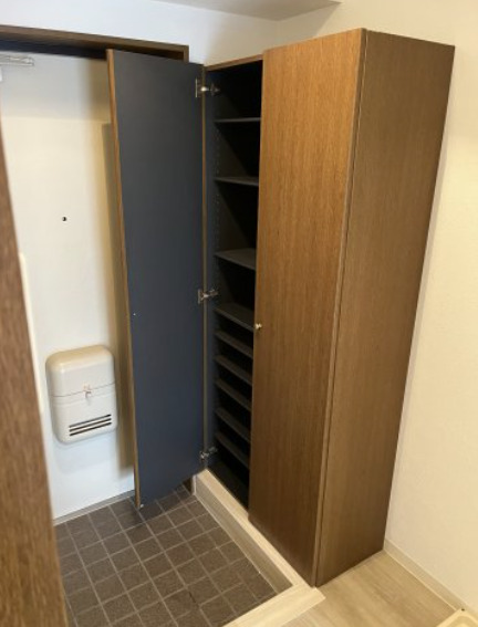 玄関　明るい玄関です