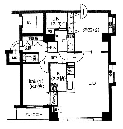 中島公園ステーションプラザの間取り