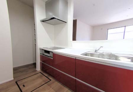 キッチン　同物件、別号室の参考写真です。