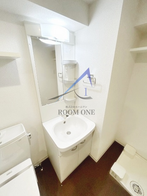 洗面設備　洗面台です。