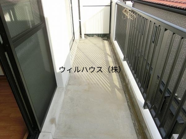 バルコニー　日当たり良好！