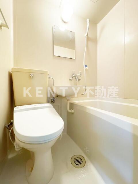 トイレ　ゆったりとした空間のトイレです