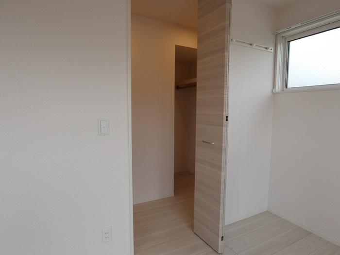 収納　大容量な収納スペースのクローゼット