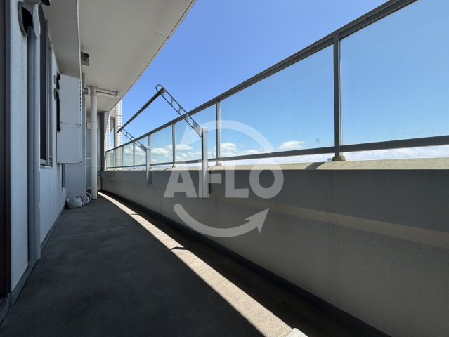 バルコニー　大阪ひびきの街ザ・サンクタスタワー　バルコニー