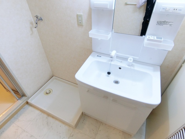 洗面設備　脱衣場