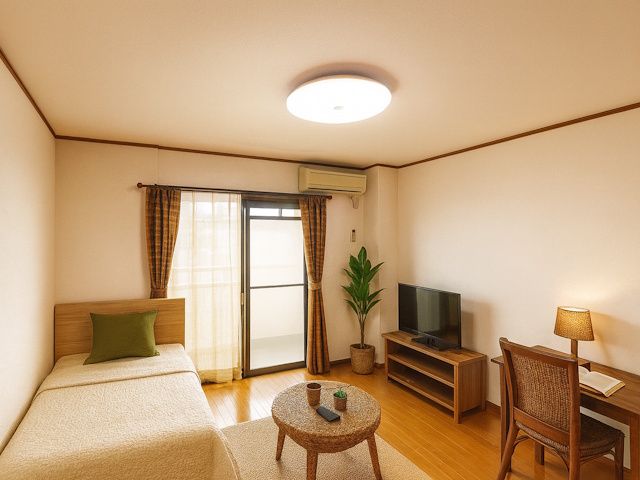 居室・リビング　CGで家具等を配置したもので家具等は含まれません。