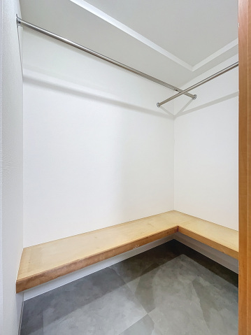 収納　ウォークインクローゼット