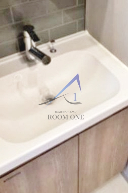 洗面設備　独立洗面台です。