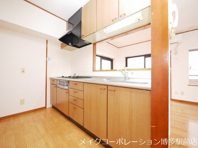 キッチン　同物件別部屋引用です♪
