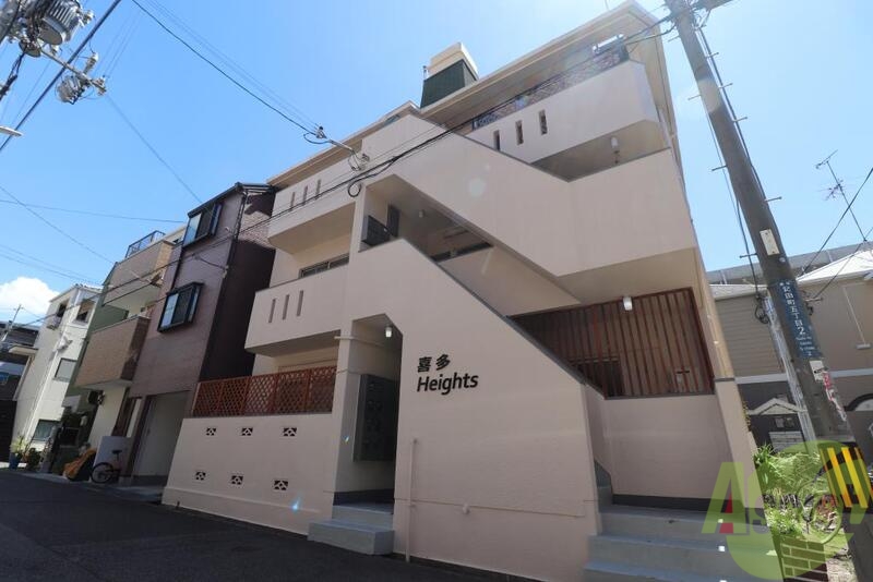 建物外観　灘区記田町「喜多ハイツ」