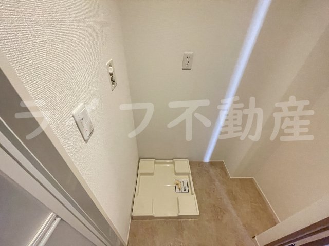 洗面設備　広い洗面スペース