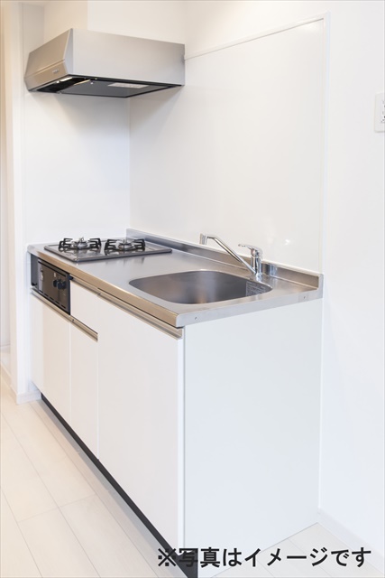キッチン　２口ガスコンロのキッチンです♪