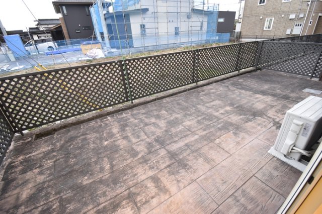 庭　お庭の付いた物件です