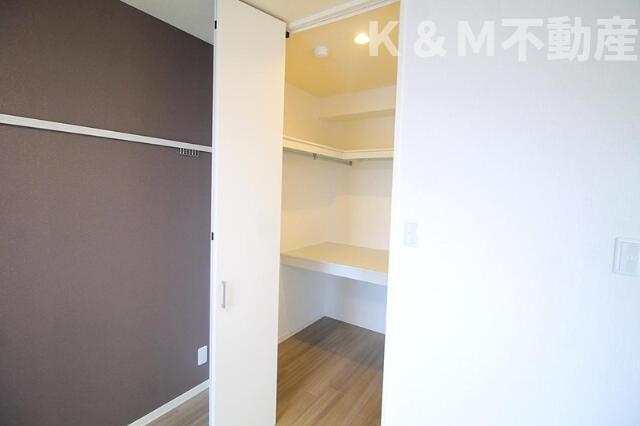 収納　大きなスペースがあり、収納には困りません