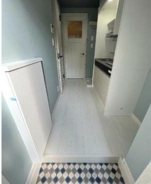 玄関　完成前のため参考写真になります。