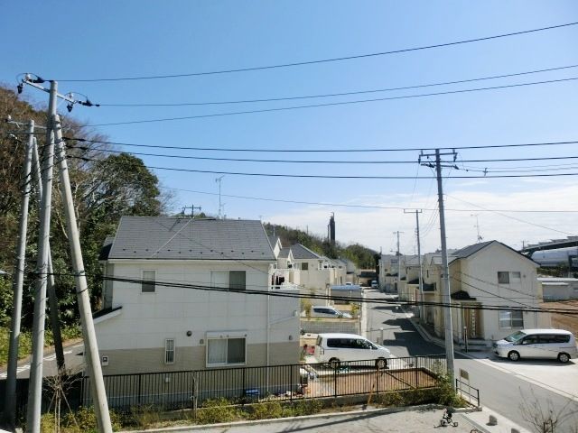 眺望　南東向きで日当たり良好です。