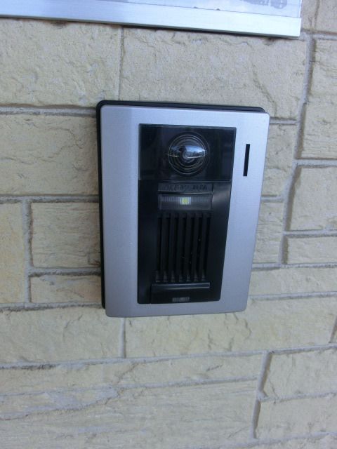 セキュリティ　来訪者が分かるので女性も安心ですね。