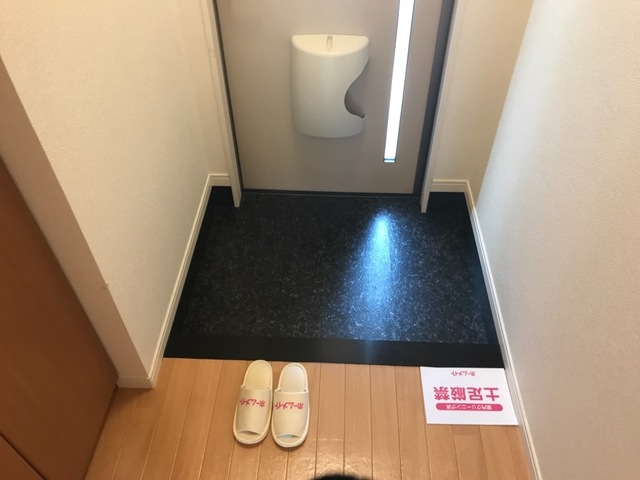 玄関　掲載写真は同型の左右反転の部屋を掲載しております。実際のお写