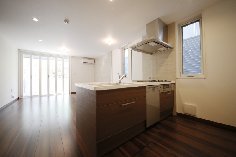 居室・リビング　１７．１帖のリビングダイニングキッチン