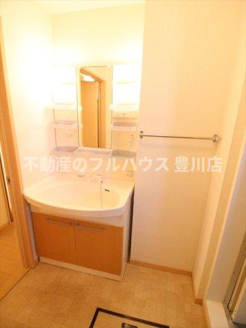 洗面設備　写真は反転別室