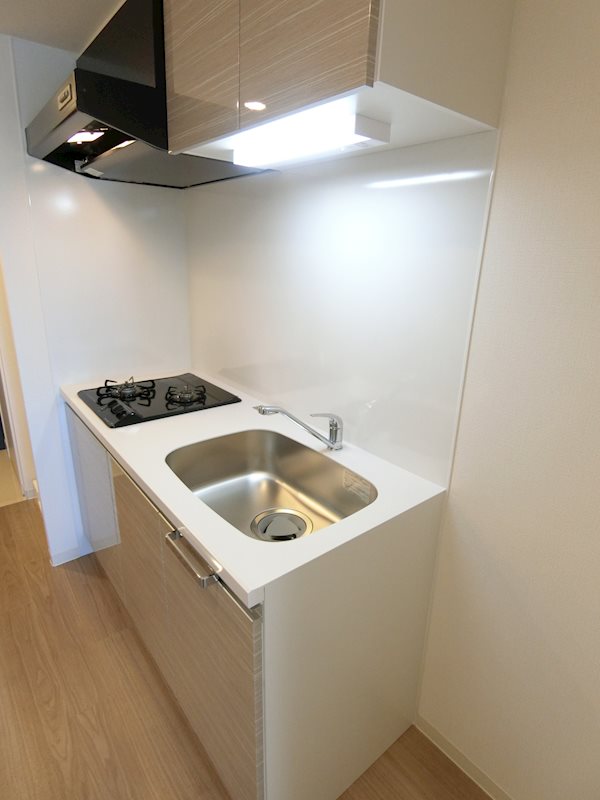 キッチン　２口コンロノシステムキッチンです。