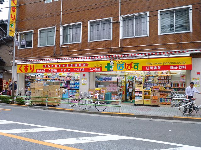 ドラックストア　どらっぐぱぱす入谷店（ドラッグストア）まで290m