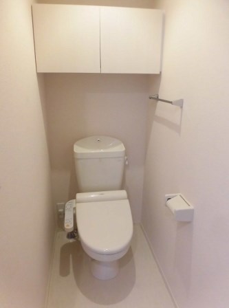 トイレ　ゆったりとした空間のトイレです