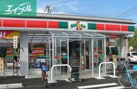 コンビニ　サンクス岡山西長瀬店（コンビニ）まで414m