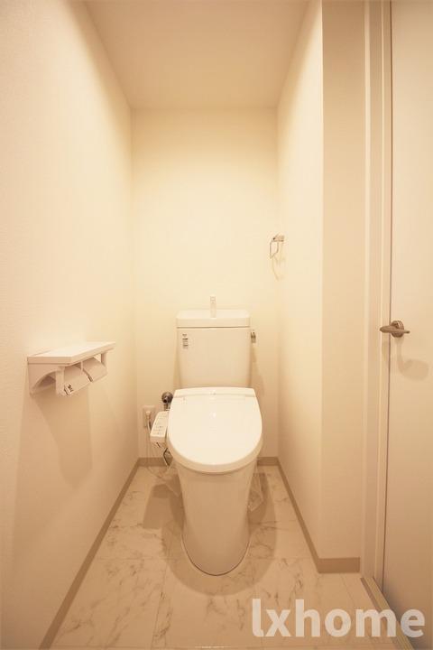 トイレ　ゆったりとした空間のトイレです
