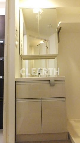 洗面設備　※他のお部屋の写真です。