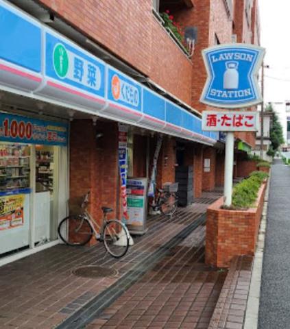 コンビニ　ローソン弦巻二丁目店（コンビニ）まで386m