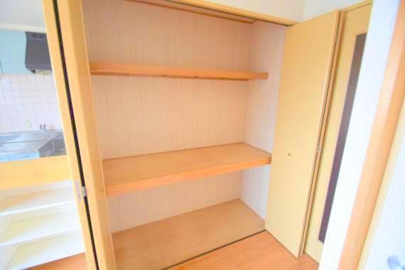 収納　お布団もばっちり直せる押し入れタイプ。