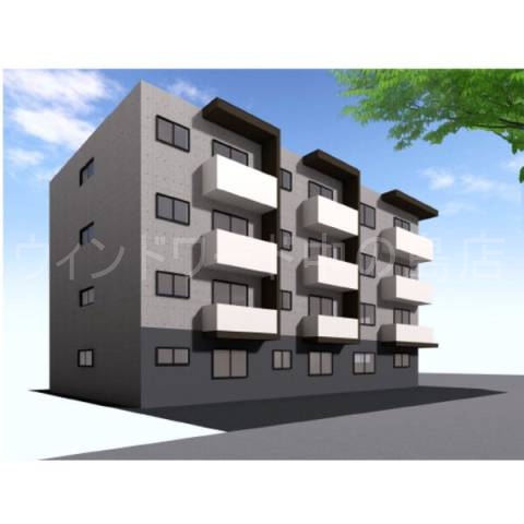 建物外観　完成予想パース