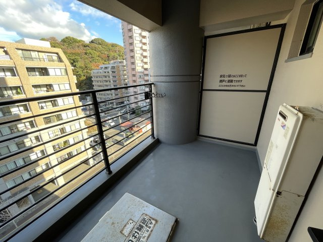バルコニー　Kステーションプラザ姪浜