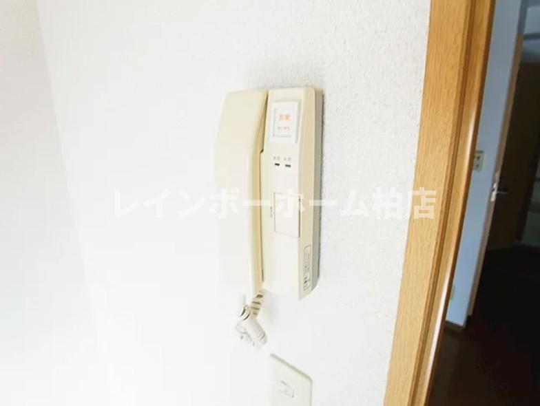 セキュリティ　モニタ付インターホンです