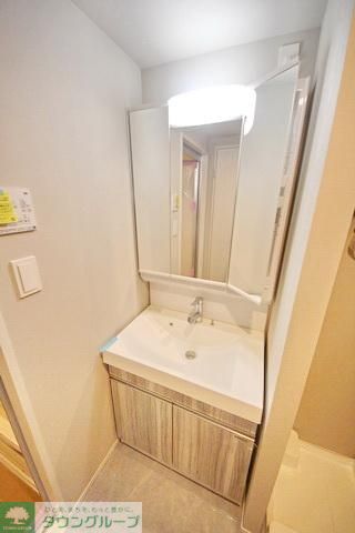 洗面設備　同建物施工例
