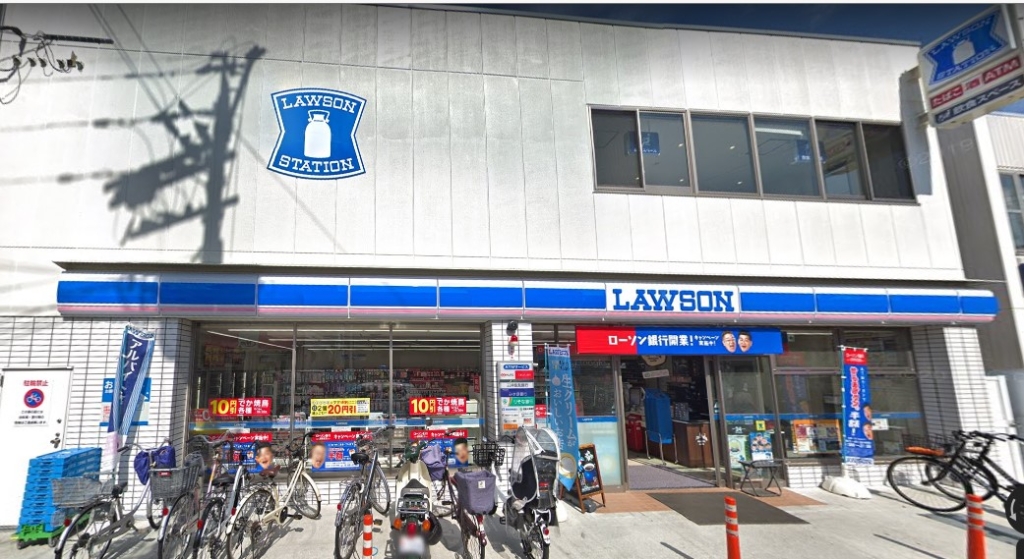 コンビニ　ローソン 富田林西口駅前店（コンビニ）まで471m